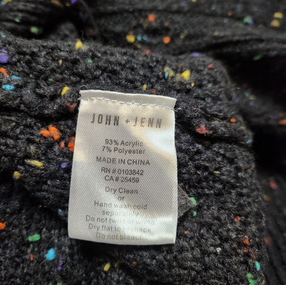 John + Jenn L Speckled Tie Back Sweater - Picture 8 of 13